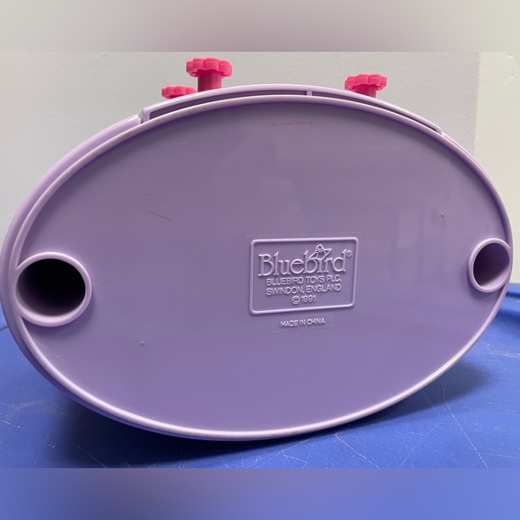 Vintage Polly Pocket Bluebird 1991 Pullout Playhouse Jewelry Box 6 dolls & dog! - Picture 7 of 10